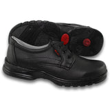 Zapatos Con Agujeta Para Niño Estilo 0820To17 Marca Toy Box Acabado Piel Color Negro