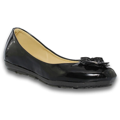 Zapatos Para Niña Balerinas Estilo 0900Be21 Marca Betsy Acabado Charol Color Negro