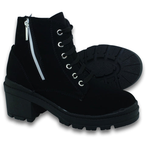 Imágenes de botines on sale para mujer sin tacon