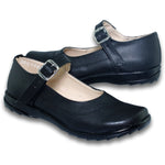 Zapatos Para Niña  Escolares. Estilo 1070Pa17 Marca Patssy Kids Acabado Piel Color Negro