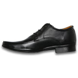 Zapatos Casuales Estilo 1510Pa7 Marca Paco Galan Acabado Piel Color Negro