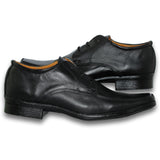 Zapatos De Vestir Estilo 1510Pa21 Marca Paco Galan Acabado Piel Color Negro