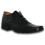 Zapatos Casuales Estilo 1510Pa7 Marca Paco Galan Acabado Piel Color Negro
