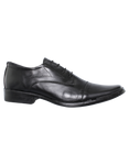 Zapatos Casuales Estilo 1520Pa7 Marca Paco Galan Acabado Piel Color Negro