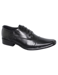Zapatos Casuales Estilo 1520Pa7 Marca Paco Galan Acabado Piel Color Negro