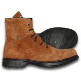 Botas Para Hombre Casuales Estilo 5013L57 Marca L52 Acabado Gamuza Color Cafe