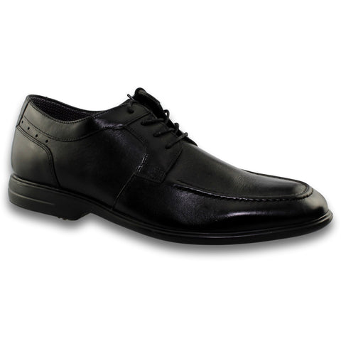 Zapatos Para Hombre De Vestir Comodos Estilo 7202Fl7 Marca Flexi Acabado Piel Color Negro
