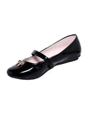 Balerina Para Niña Marca Maria Shoes Acabado Charol Color Negro Estilo 0315Ma21