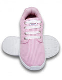 Tenis Deportivos Para Niña Estilo 0350Al17 Marca Alcansame Acabado Textil Color Rosa