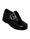 Zapato De Vestir Para Niño Estilo 1000Da17 Marca Daniel Acabado Simipiel Color Negro