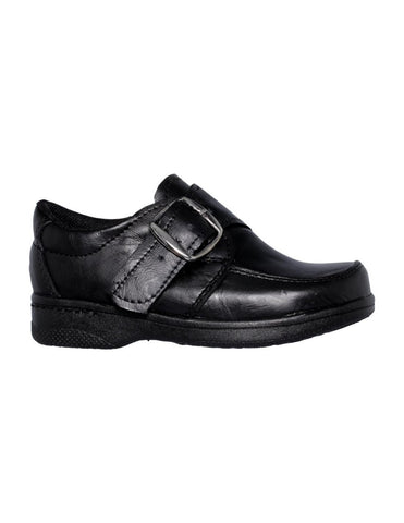 Zapato De Vestir Para Niño Estilo 1000Da21 Marca Daniel Acabado Simipiel Color Negro
