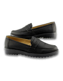 Zapatos De Confort Para Mujer Estilo 0400Pi5 Marca Piso Nueve Acabado Simipiel Color Negro