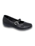 Zapatos Escolares Para Dama Estilo 0410Sc5 Marca Scarlett Acabado Simipiel Color Negro
